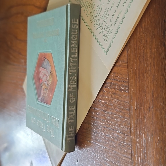 Vintage The Tale of Mrs. Tittlemouse by Beatrix Potter 1938 edition VGC - Picture 7 of 10